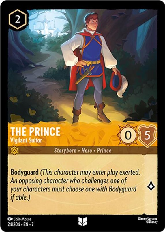 The Prince - Vigilant Suitor - 24/204 - Uncommon