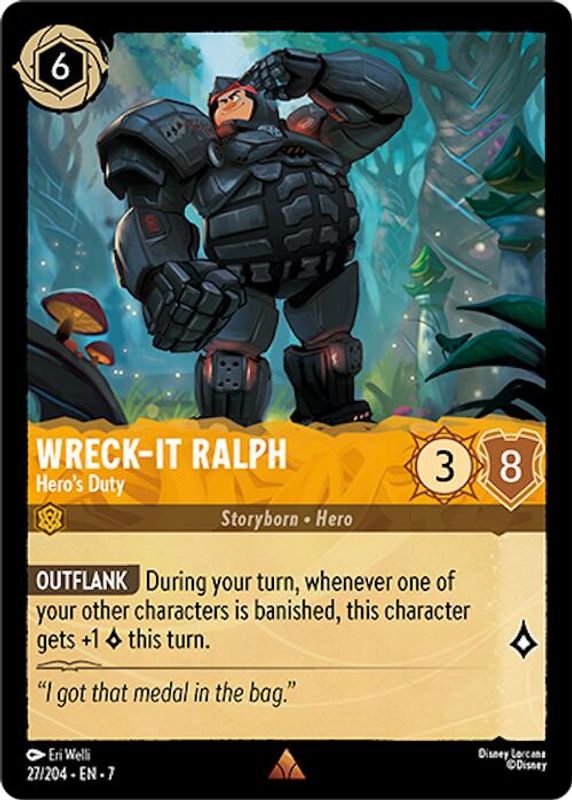 Wreck It Ralph - Hero's Duty - 27/204 - Rare