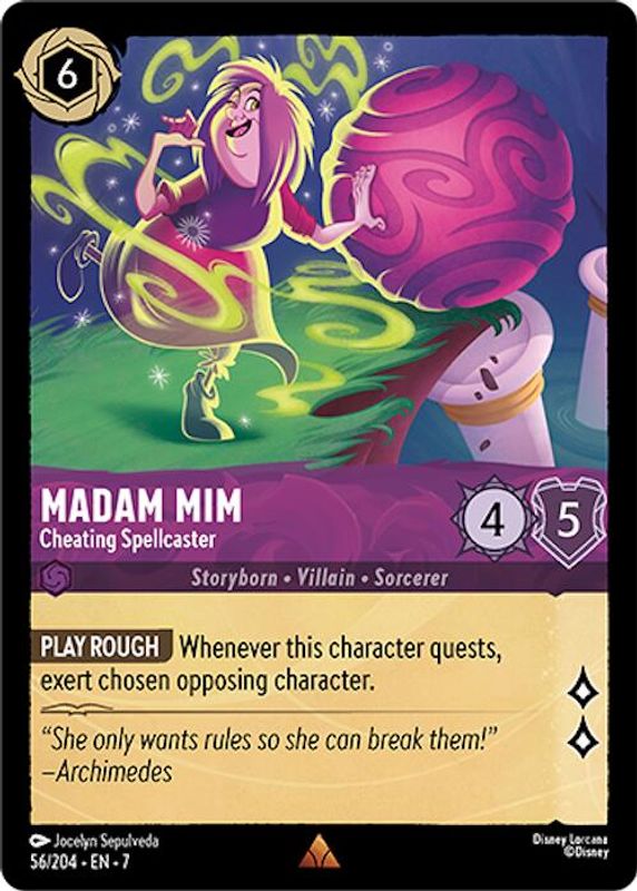 Madam Mim - Cheating Spellcaster - 56/204 - Rare