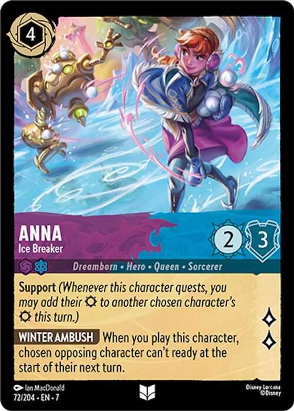 Anna - Ice Breaker - 72/204 - Uncommon