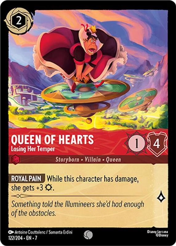 Queen of Hearts - Losing Her Temper - 122/204 - Common
