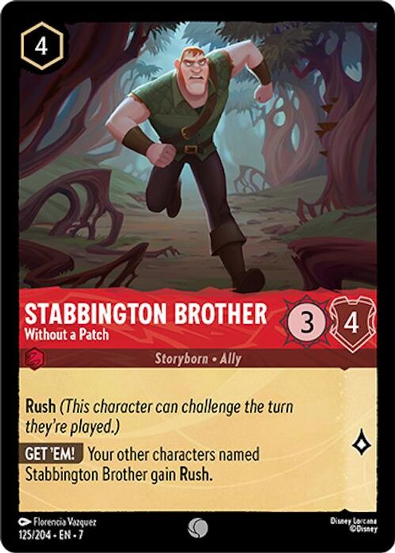 Stabbington Brother - Without a Patch - 125/204 - Common