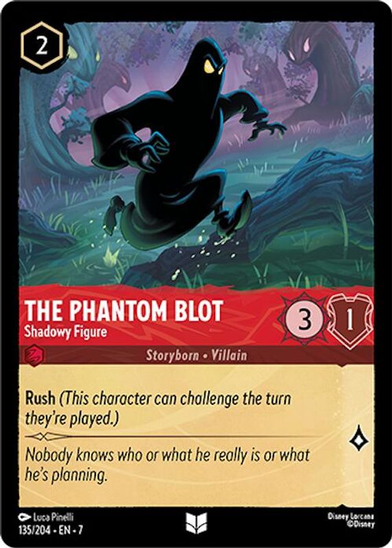 The Phantom Blot - Shadowy Figure - 135/204 - Uncommon