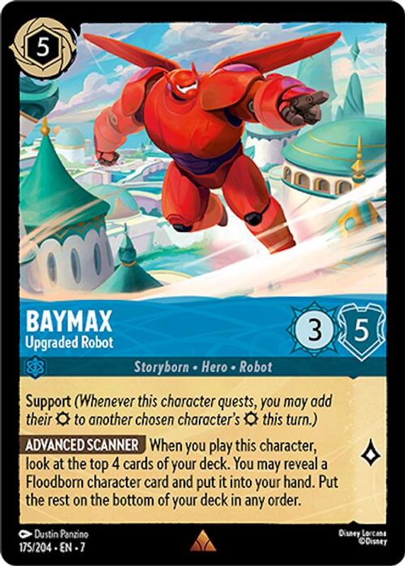 Baymax - Upgraded Robot - 175/204 - Rare