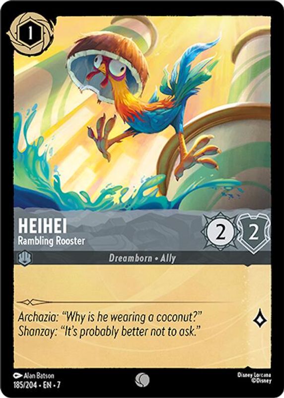 Heihei - Rambling Rooster - 185/204 - Common