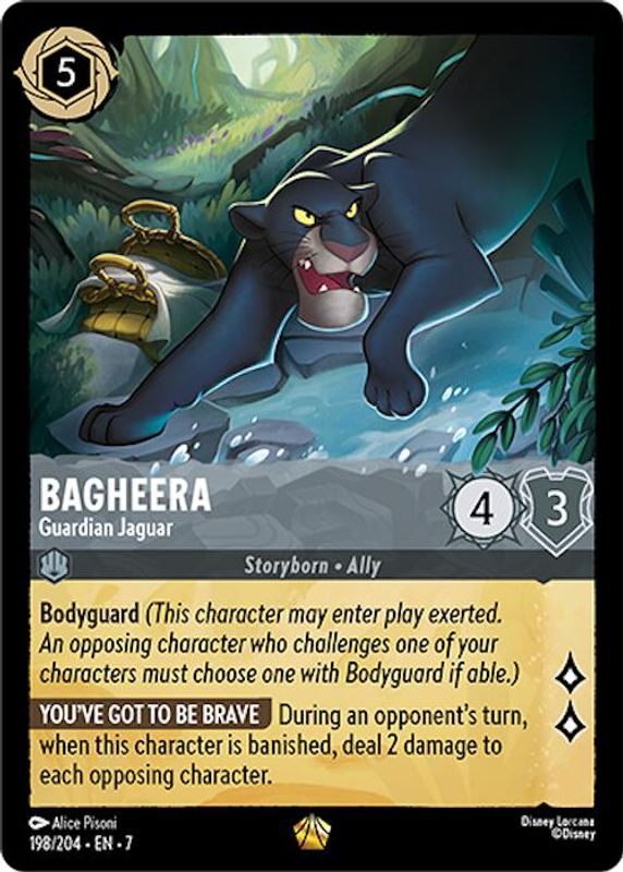 Bagheera - Guardian Jaguar - 198/204 - Legendary