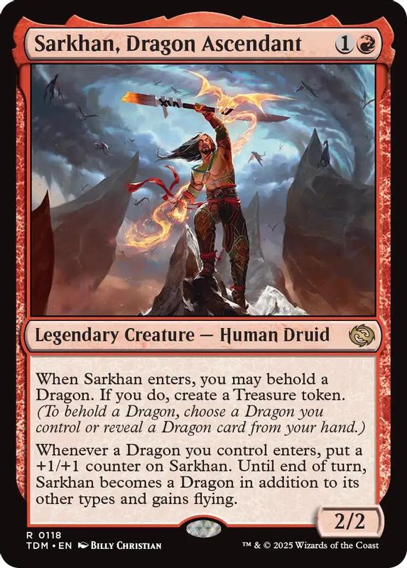 Sarkhan, Dragon Ascendant - 118 - Rare