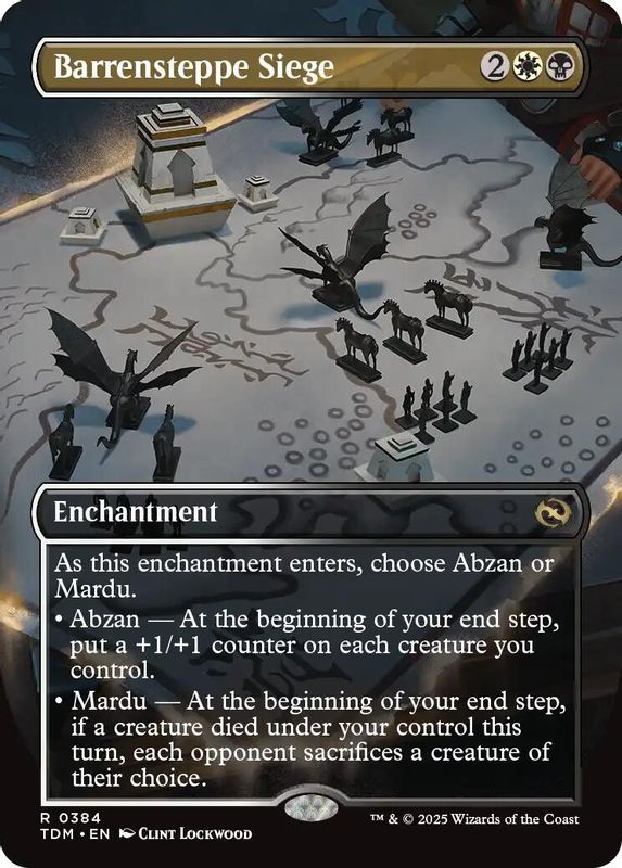 Barrensteppe Siege (Borderless) - 384 - Rare