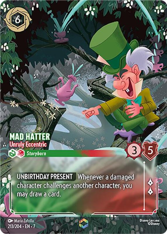 Mad Hatter - Unruly Eccentric (Enchanted) - 213/204 - Enchanted