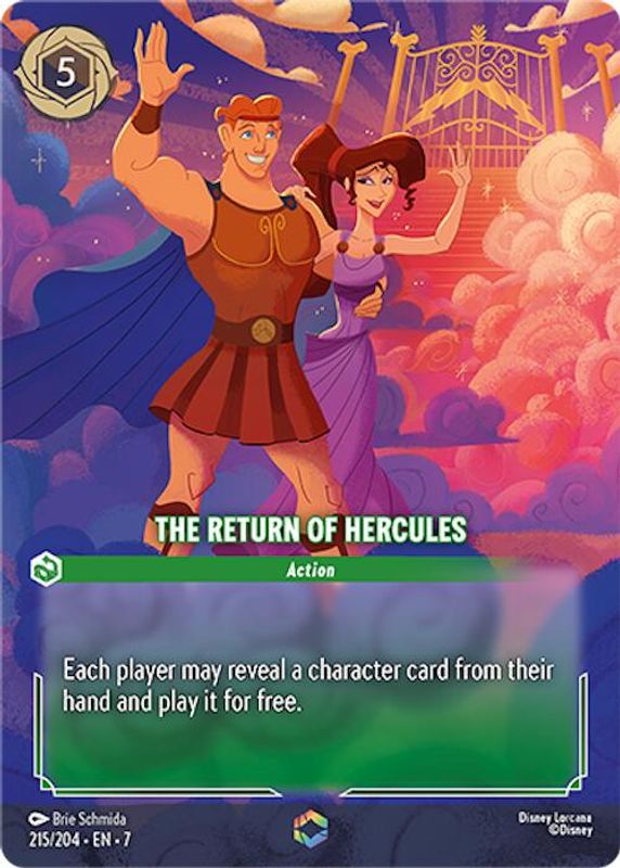 The Return of Hercules (Enchanted) - 215/204 - Enchanted