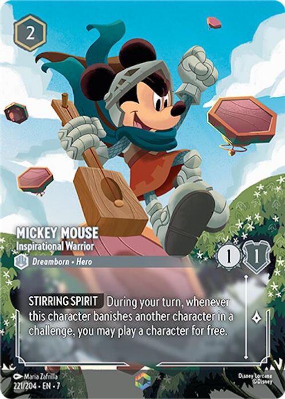 Mickey Mouse - Inspirational Warrior (Enchanted) - 221/204 - Enchanted