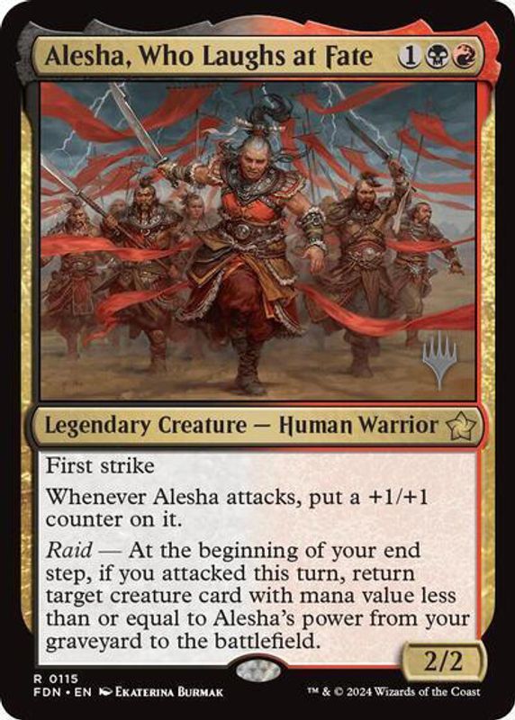 Alesha, Who Laughs at Fate - 115 - Rare