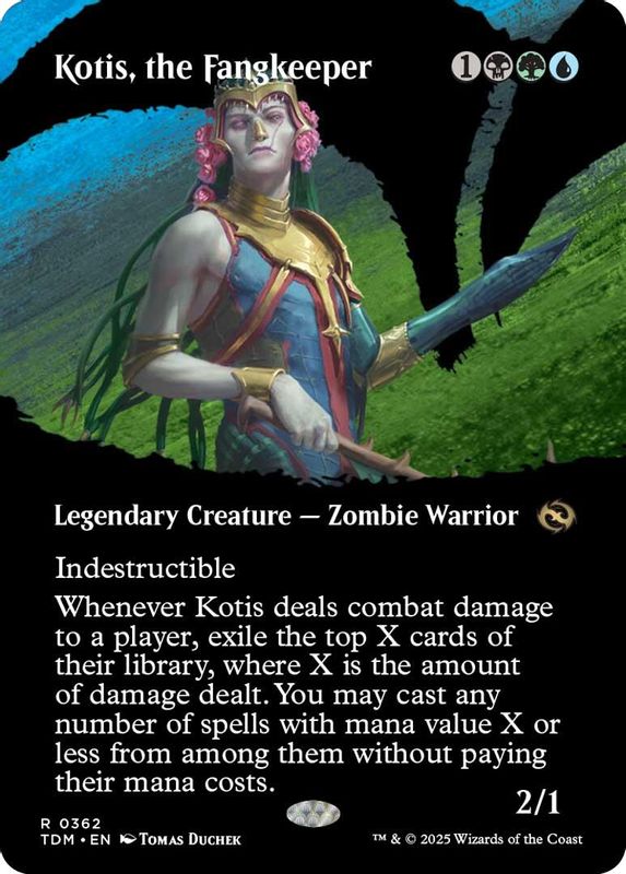 Kotis, the Fangkeeper (Borderless) - 362 - Rare