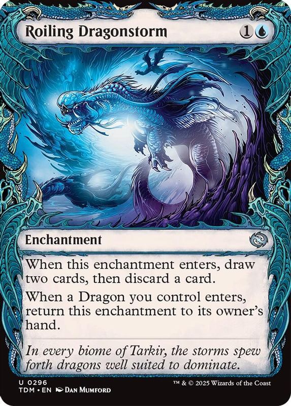 Roiling Dragonstorm (Showcase) - 296 - Uncommon