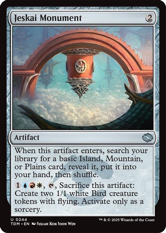 Jeskai Monument - 244 - Uncommon