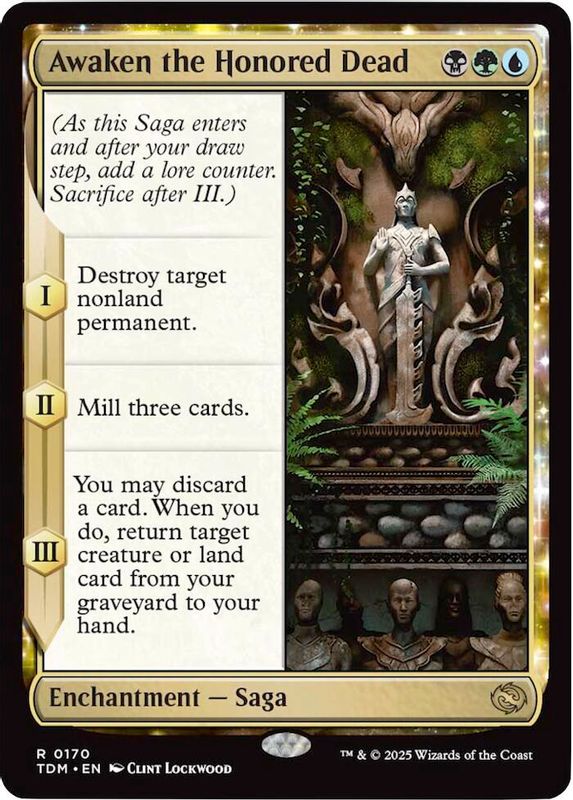 Awaken the Honored Dead - 170 - Rare