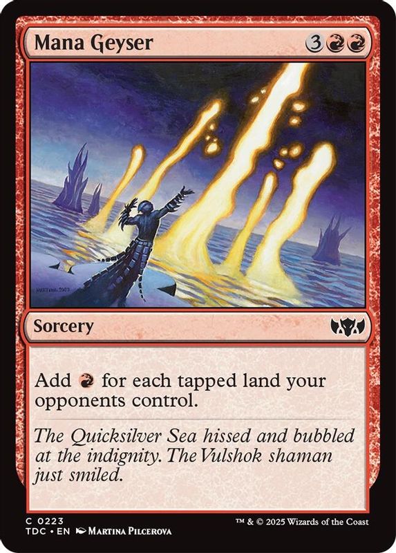 Mana Geyser - 223 - Common