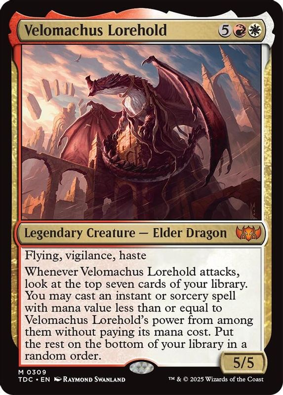 Velomachus Lorehold - 309 - Mythic