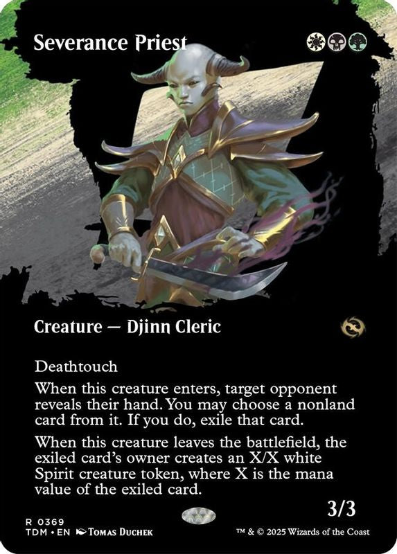 Severance Priest (Borderless) - 369 - Rare