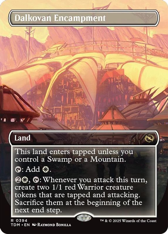 Dalkovan Encampment (Borderless) - 394 - Rare