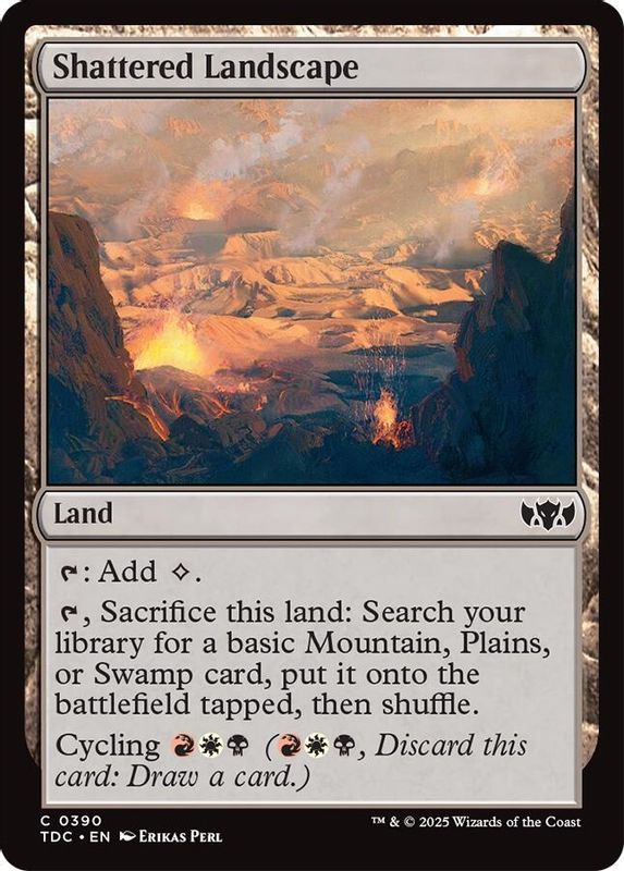 Shattered Landscape - 390 - Common