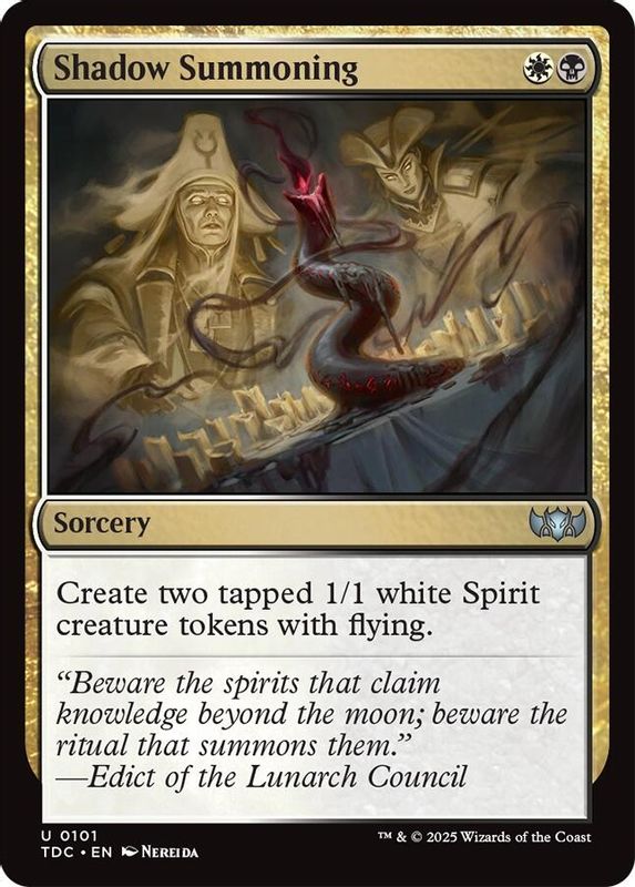 Shadow Summoning - 101 - Uncommon