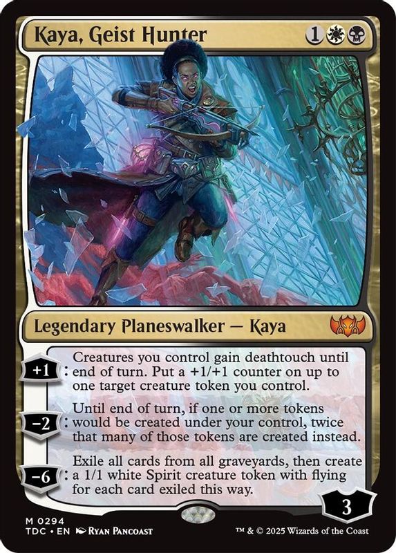 Kaya, Geist Hunter - 294 - Mythic