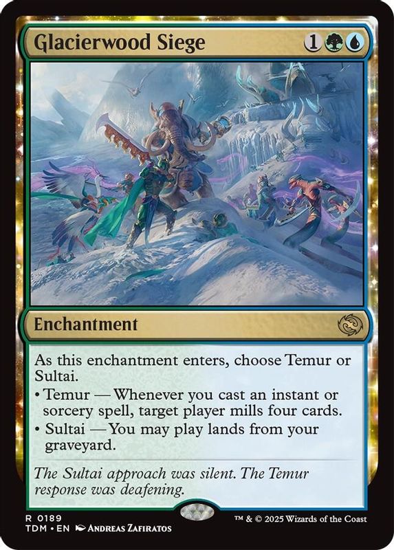 Glacierwood Siege - 189 - Rare