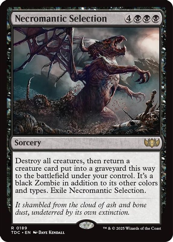 Necromantic Selection - 189 - Rare