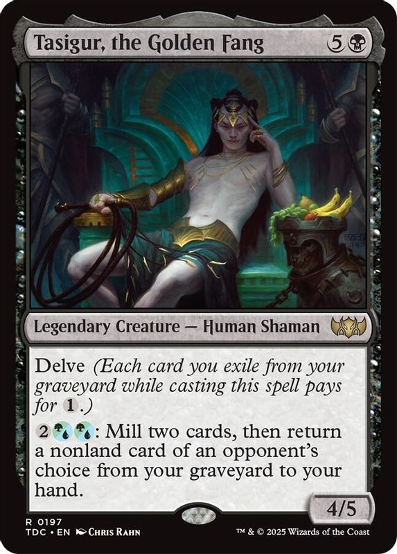Tasigur, the Golden Fang - 197 - Rare