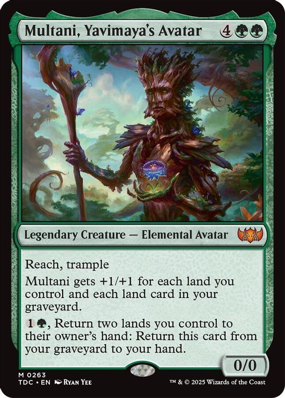 Multani, Yavimaya's Avatar - 263 - Mythic