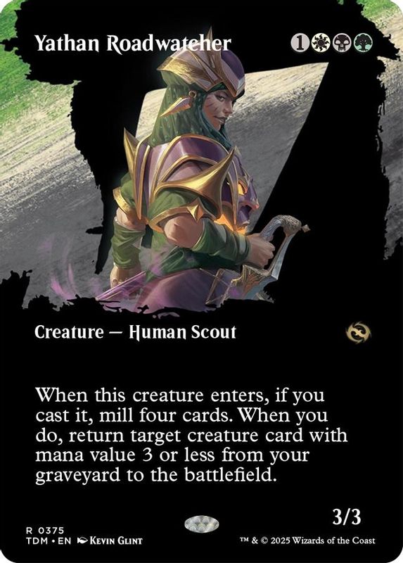 Yathan Roadwatcher (Borderless) - 375 - Rare