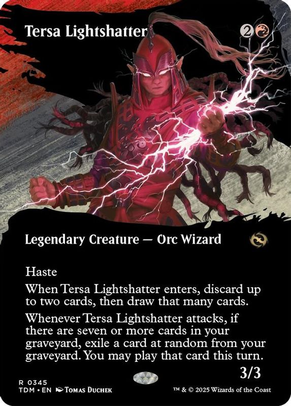 Tersa Lightshatter (Borderless) - 345 - Rare