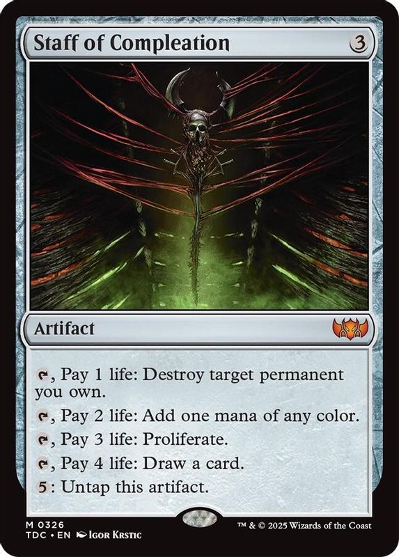 Staff of Compleation - 326 - Mythic