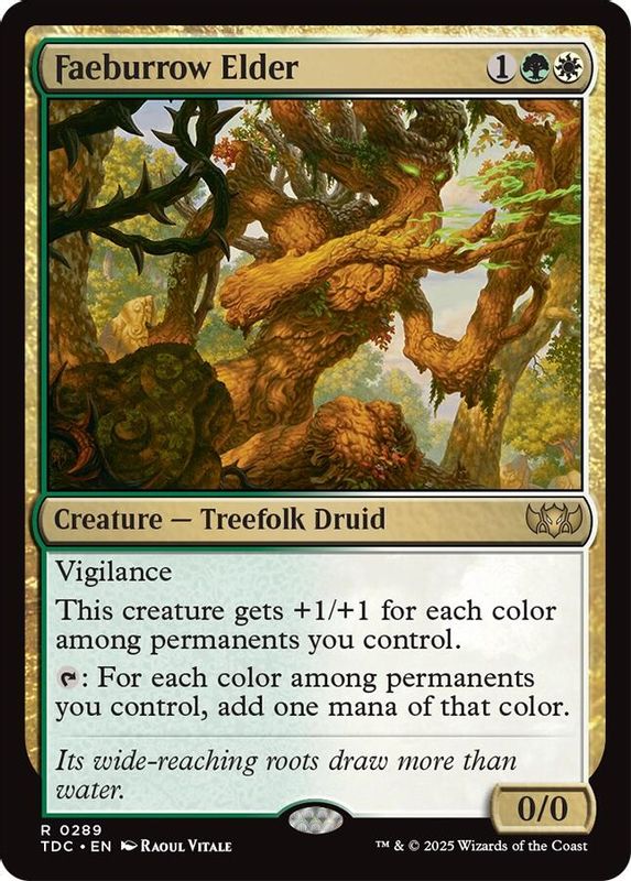 Faeburrow Elder - 289 - Rare