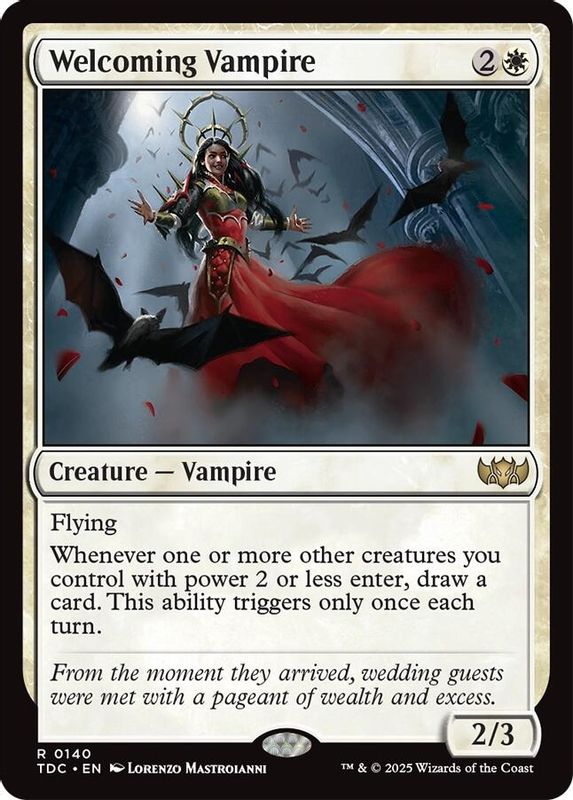 Welcoming Vampire - 140 - Rare
