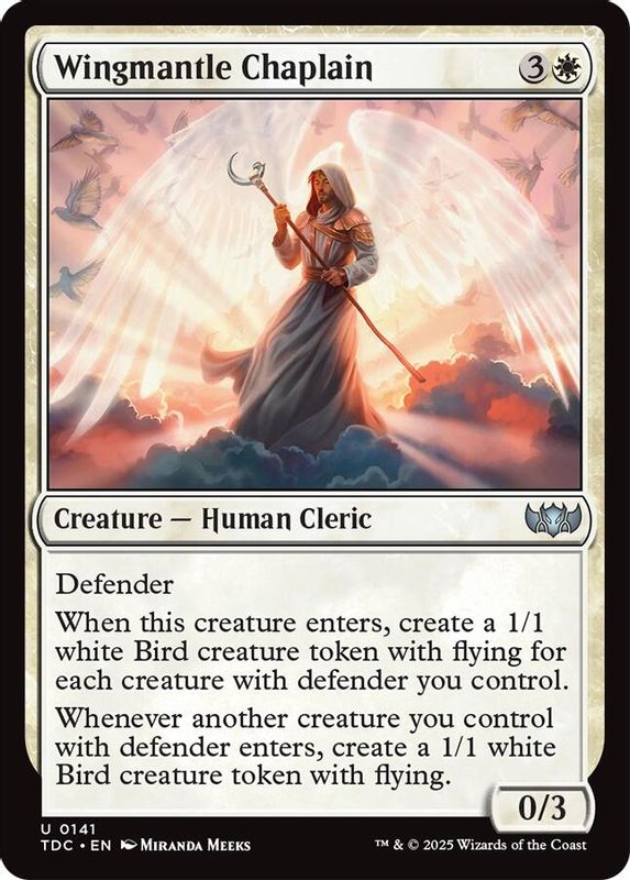 Wingmantle Chaplain - 141 - Uncommon