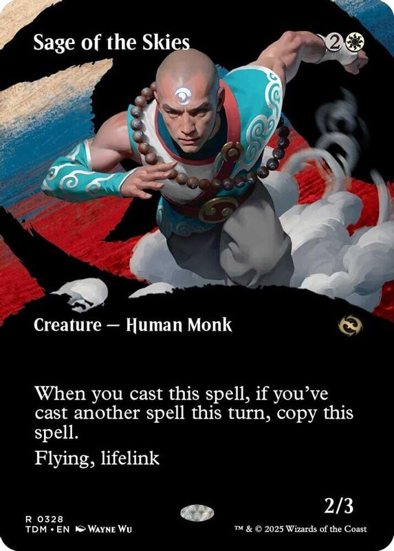 Sage of the Skies (Borderless) - 328 - Rare