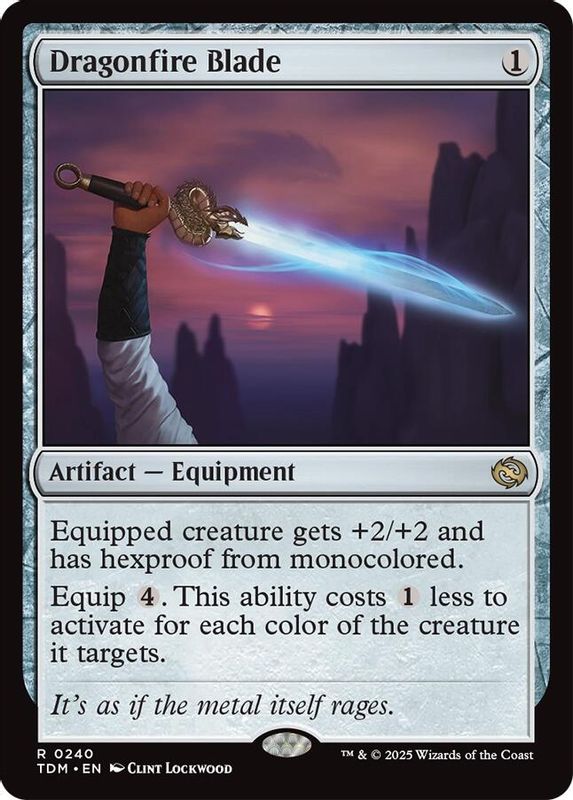 Dragonfire Blade - 240 - Rare