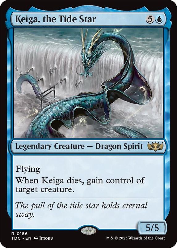 Keiga, the Tide Star - 156 - Rare