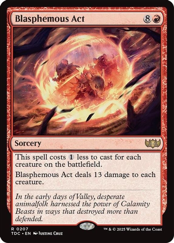 Blasphemous Act - 207 - Rare