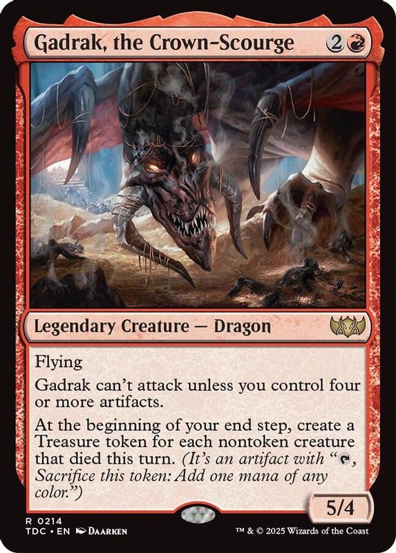 Gadrak, the Crown-Scourge - 214 - Rare