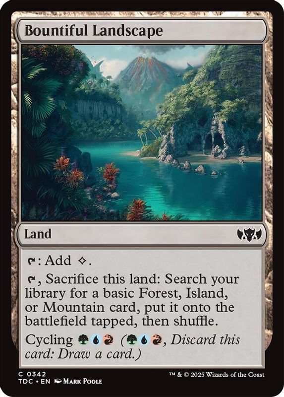 Bountiful Landscape - 342 - Common