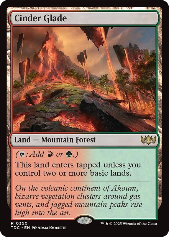 Cinder Glade - 350 - Rare