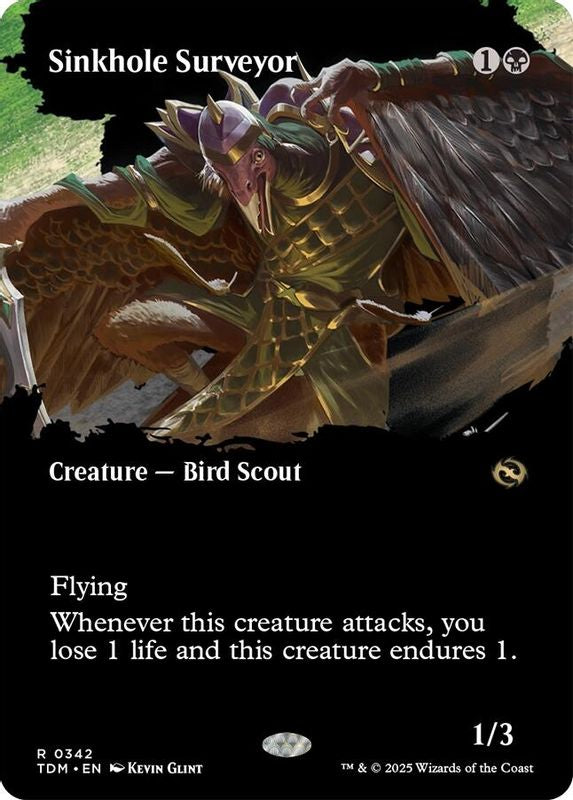 Sinkhole Surveyor (Borderless) - 342 - Rare