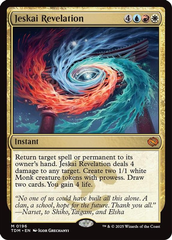 Jeskai Revelation - 196 - Mythic