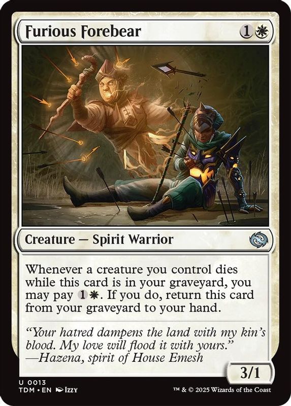 Furious Forebear - 13 - Uncommon