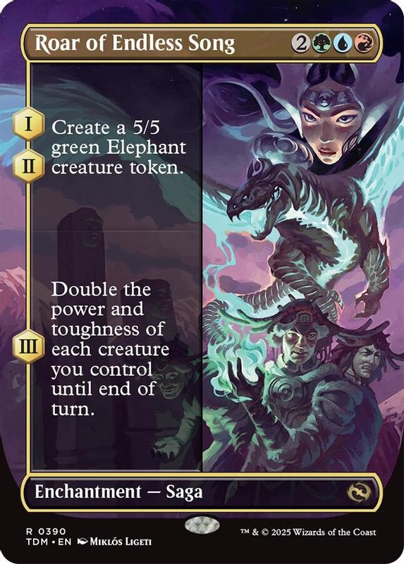 Roar of Endless Song (Borderless) - 390 - Rare