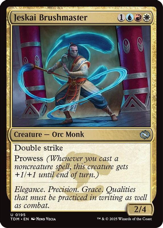 Jeskai Brushmaster - 195 - Uncommon