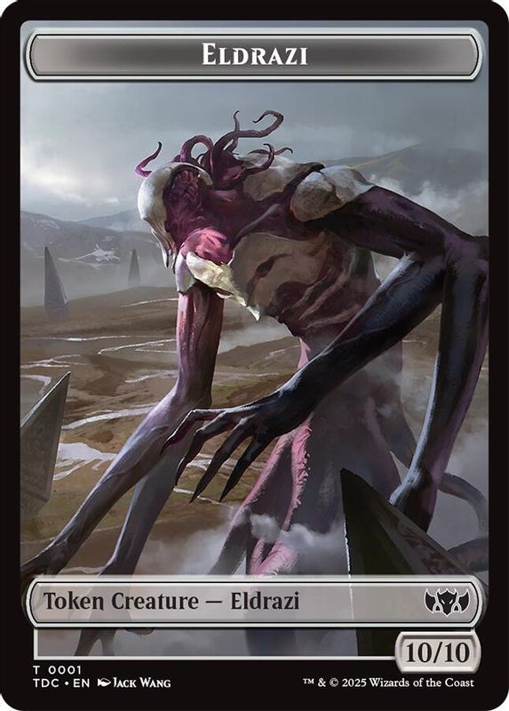 Eldrazi // Citizen Double-Sided Token - 1 // 26 - Token
